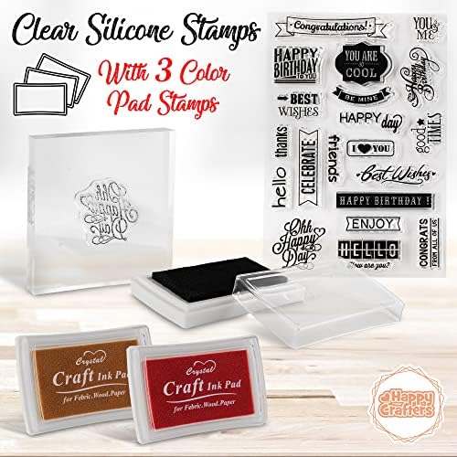Card Making Kits For Adults And Kids- 24 Blank Greeting Cards And Envelopes With Supplies And Stamp Set- Giftable DIY Greeting Card Set- Happy Birthday Holiday Baby Shower Congratulations Thank You - Image 3