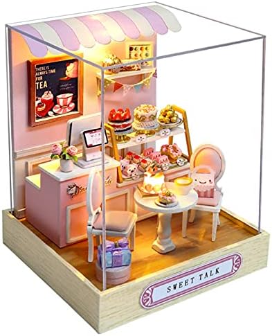 CUTEROOM DIY Doll Room Miniature Furniture Wooden House Kit-Sweet Talk by CUTEROOM