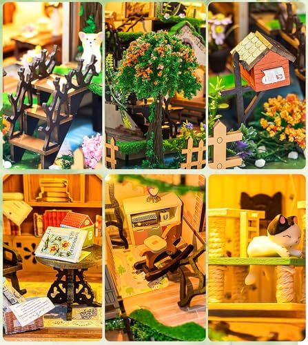 Spilay DIY Miniature House Kit for Adults, Miniature Dollhouse Kit - Image 3