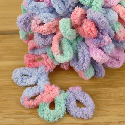 JubileeYarn Fun Finger Loops Yarn - 100g/Skein Jumbo Polyester - Eros - 6 Skeins - Image 2