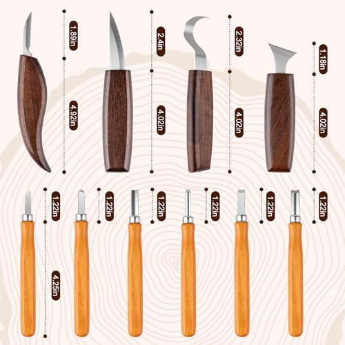 26 in 1 Wood Carving Tools Kit for Beginners - Image 2