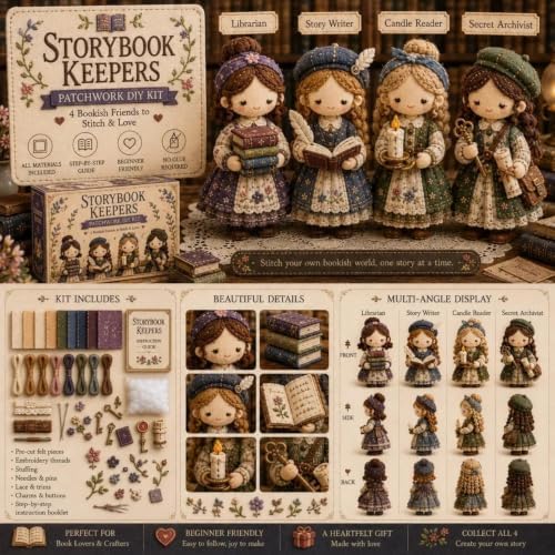 Forest Patchwork DIY Kit Series Beginner Sewing Craft Kit, #D by Unknown