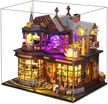Spilay DIY Miniature House Kit for Adults, Miniature Dollhouse Kit by SpilayDIYDollhouseMiniature