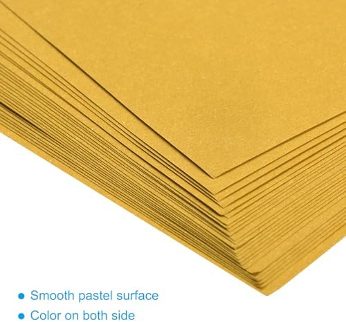 MECCANIXITY 25 Sheets 8x8 Inch(20x20cm) Origami Paper Double Sided Gold Square Sheet for Art Craft Project, Beginners, Gifts Decor - Image 4