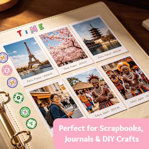 1900+Pcs Alphabet Letter Stickers Book for Journal Scrapbook Stickers - Image 5