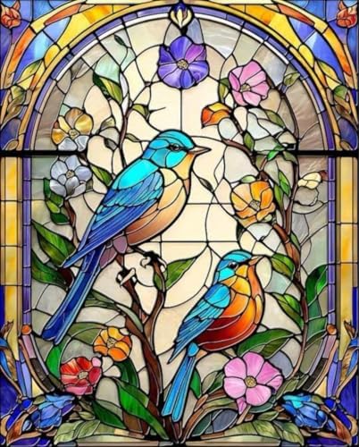 DYAIANGMU Bird Paint by Numbers Kit for Adults Beginners 19.6X15.7 inch by Unknown