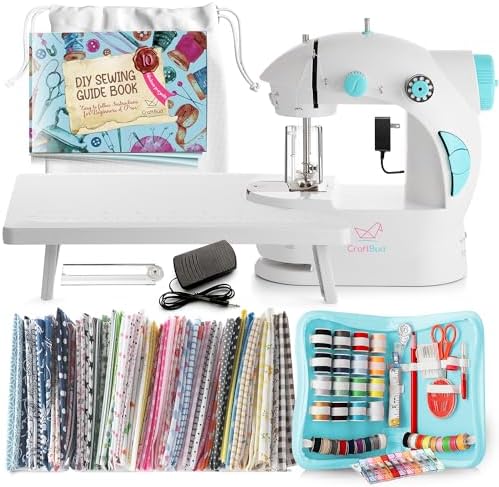 CraftBud Mini Sewing Machine for Beginners, Adults and Kids Sewing Machine by CraftBud