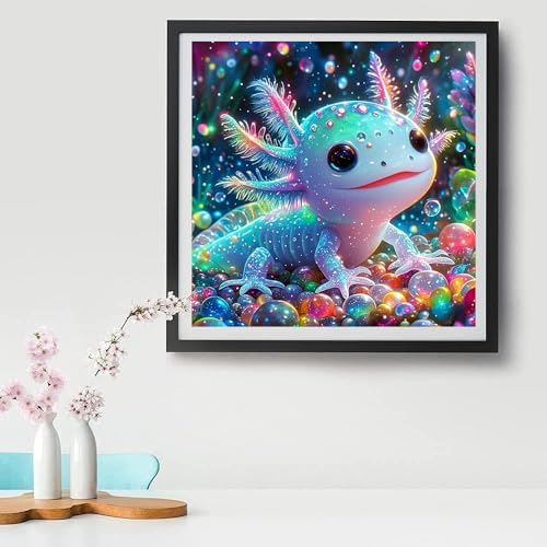 Tiwabb Salamander Stamped Cross Stitch Kits for Adults Beginners - Image 7