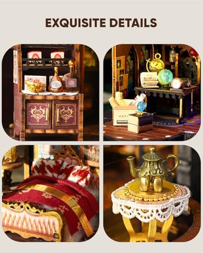 DIY Miniature House Kit Dollhouse Kit for Adults to Build Mini Magic House - Image 6