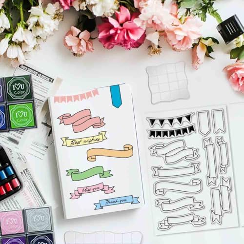 29 Pcs Journal Stamps for Crafting Card Making Supplies Set - Image 7