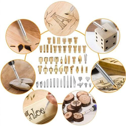 Wood Burning Kit, 2 Set WoodBurning Tool Kit for Beginner Adults - Image 4