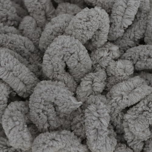 JubileeYarn Fun Finger Loops Yarn - Grey - 4 Skeins - Image 2