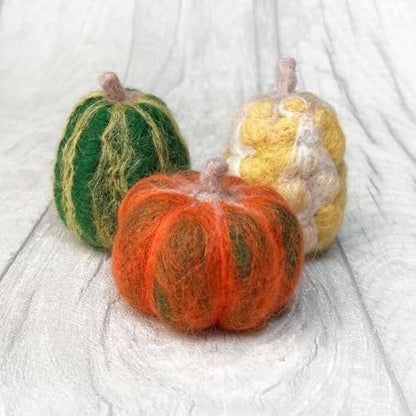 Bergin & Bath Needle Felting Kit - Pumpkins - Halloween Crafts - Make Your own Spooky Decorations! - Craft kit for Adults - Image 5