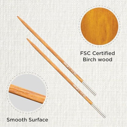 KnitPro Dreamz Interchangeable Circular Needles 4" (10cm) | US Size 2.5 (3mm) - Image 2