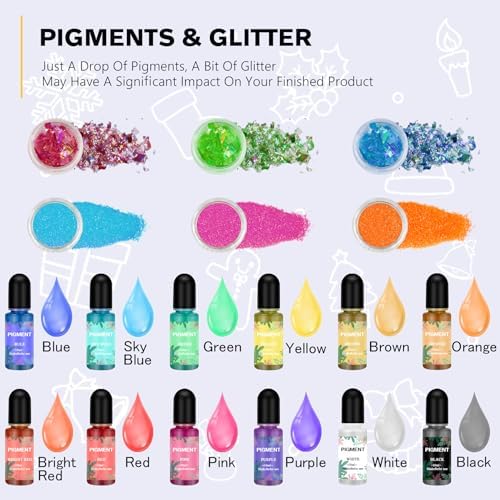IGaiety Complete Resin Jewelry Making Kit with Silicone Molds for Beginners - Image 4
