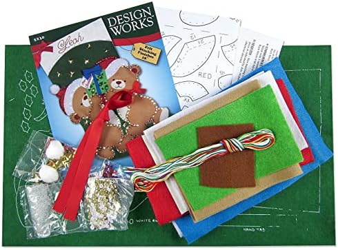 Teddy Bear Fun Felt Stocking Kit - Image 3