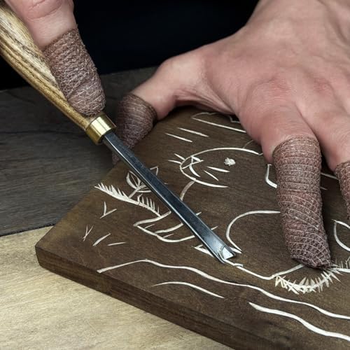 Sharky DIY Bunny Carving Kit with V-Chisel and Pre-Painted Board - Image 6
