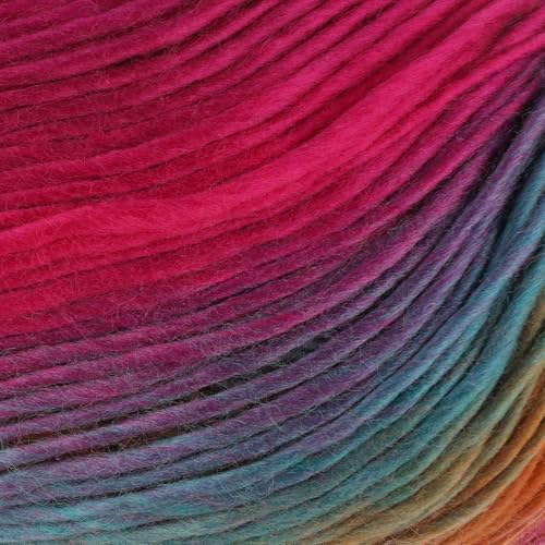 Loops & Threads Facets Yarn - Yarn for Knitting, Crochet, Weaving, and Arts & Crafts - Multi, Acrylic, 3.5 oz - Image 2