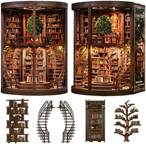 Spilay DIY Miniature House Kit for Adults, Miniature Dollhouse Building Kit by SpilayDIYDollhouseMiniature