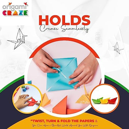 Origami Paper 500 Sheets Premium Quality for Arts and Crafts 6" Square Sheets 20 Vibrant Colours Same Colour on Both Sides 100 Design Ebook Included (See Back of Cover for Download info) - Image 3