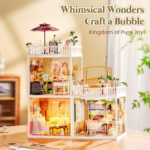 ROBOTIME Super Creator DIY Mini House Building Kit - Farmhouse Kitchen - Image 5