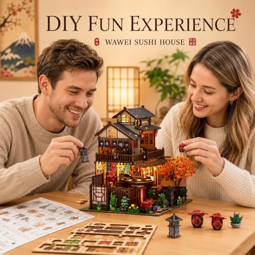 Spilay DIY Miniature House Kit for Adults, Miniature Dollhouse Building Kit - Image 5