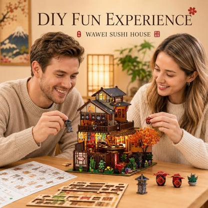 Spilay DIY Miniature House Kit for Adults, Miniature Dollhouse Building Kit - Image 5