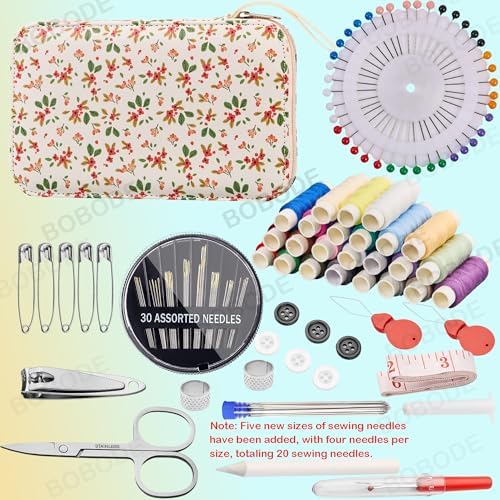 130PCS Printing Travel Sewing Kits for Adults Hand Sewing Accessories - Image 2
