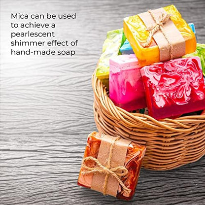 Mica Powder for Resin Coloring - 24 Colors Jars Pigment Powder for Nails - Image 4