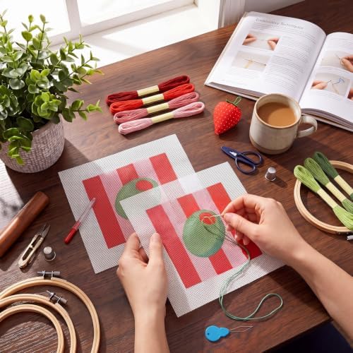 XunYee Needlepoint Canvas Kit, Martini - Image 5