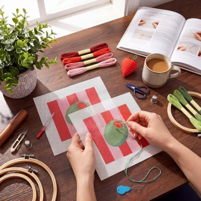 XunYee Needlepoint Canvas Kit, Martini - Image 5