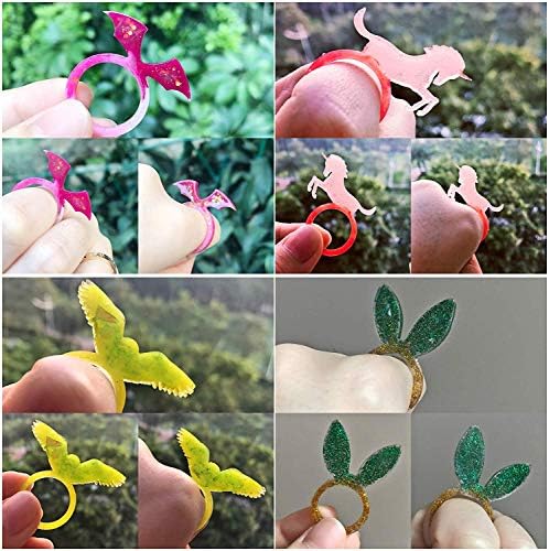 UV Resin Crystal Clear for Jewelry Making 12 Molds for DIY Crafts Pendants Rings Earrings Bracelets with Portable Lamp & Tweezers, 60 Decorations (Shining Glitter & Flowers & Colorful Marble Pieces) - Image 6