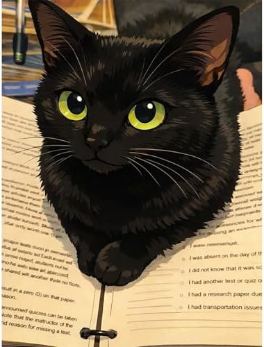 Lophomie Diamond Art Kits for Adults, 5D Cat Diamond Painting Kits 12x16 in by LophomieDiamondArtDiamondArtCoasters%E2%80%94AddWarmthandCreativitytoYourLifeTurnTinyDiamondsintoBigJoy