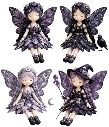 Fairy Patchwork DIY Collection，Dark Magic Fairies - Image 6