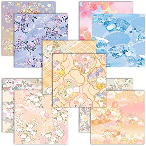 Origami Paper 6x6" Double Sided 50 Sheets 10 Colors Origami Kit,Craft Paper - Image 4