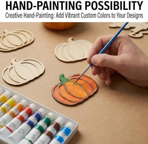 12 Inch Door Hanger Kit for Crafts, Unfinished Wood Sign Blank - Image 7