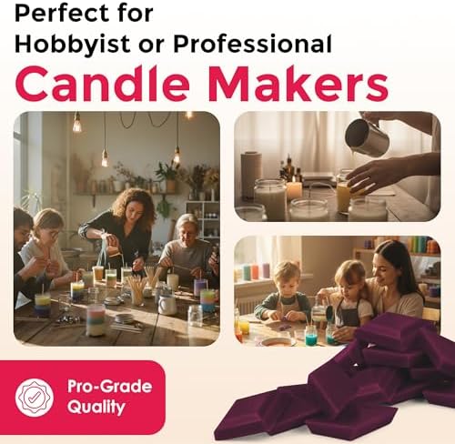 Fuchsia Candle Dye Chips, Soy & Paraffin Candle Making, 25 Pack - Image 7