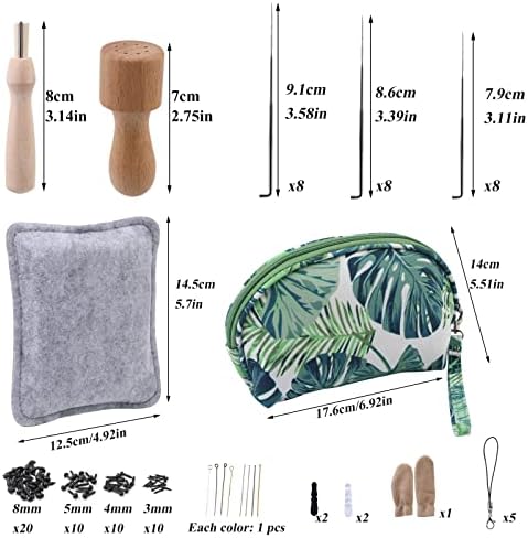 IMZAY Needle Felting Kit 18 Colors Wool Felting Kit Wool Roving Set - Image 2