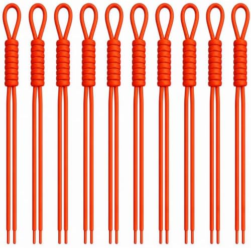 Paracord Keychain,10Pcs Rope Keychain,Paracord Bag Charm for Purse Handbag by Unknown