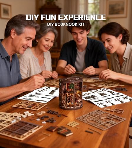 Spilay DIY Miniature House Kit for Adults, Miniature Dollhouse Building Kit - Image 5