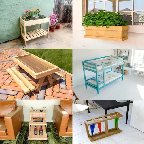 DIY Wooden Craft Kit, Customizable Woodworking Projects, Handcrafted - Image 4
