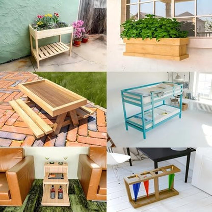 DIY Wooden Craft Kit, Customizable Woodworking Projects, Handcrafted - Image 4
