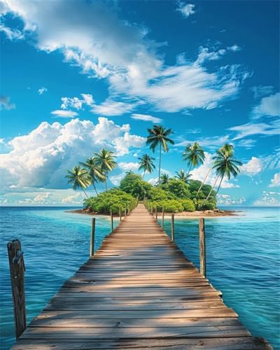 ZRIZQ Landscape Paint by Numbers Kit for Adults Beginner,Scenery,16x20 by ZRIZQ