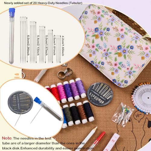 Bobode Cute Travel Sewing Kit for Adults,Beginners and Emergency - Image 3
