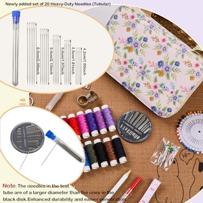 Bobode Cute Travel Sewing Kit for Adults,Beginners and Emergency - Image 3