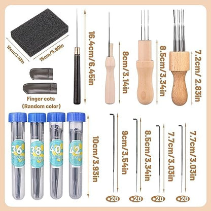 Yizzvb 127 Pcs Needle Felting Needles, Needle Felting Tools Felting Needles - Image 2