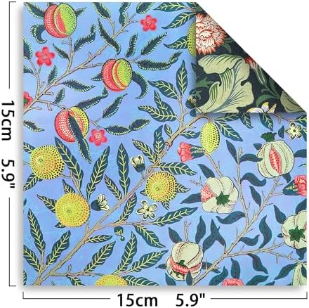 Origami Paper 6x6" Double Sided 100Sheets 20Colors Origami Kit,Craft Paper - Image 2