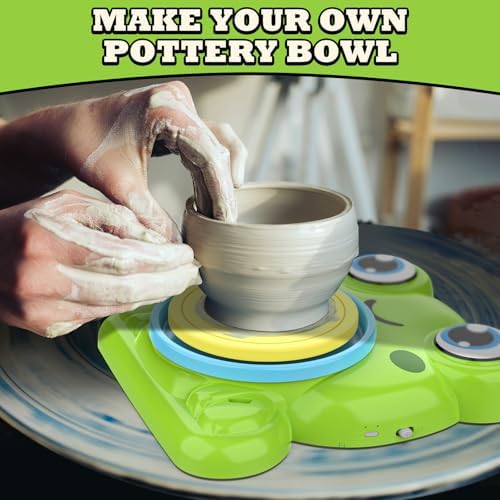 Aujazyble Pottery Clay for Kids, 3.3 lbs Air Dry Clay for Pottery Wheel - Image 3