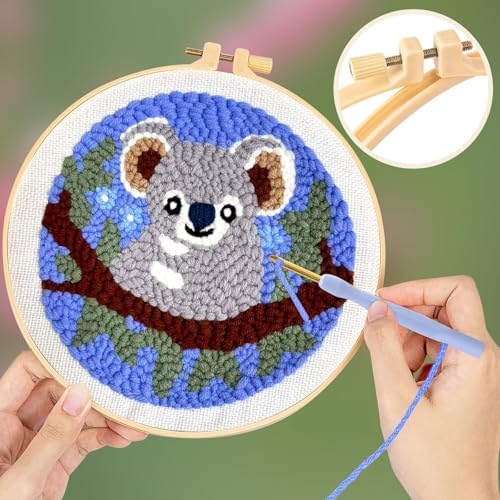 FSSODWT Punch Needle Kit for Beginners Koala - Image 4