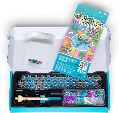 Rainbow Loom Original Rubber Band Bracelet Making Kit with Metal Hook - Image 5
